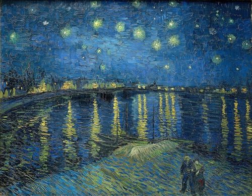 Starry Night Over the Rhône (1888) by Vincent van Gogh