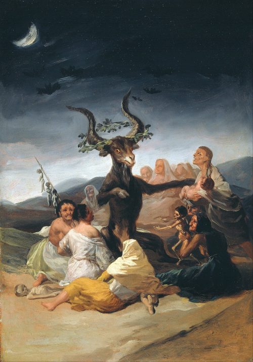 Witches Sabbath (1797 - 1798) by Francisco de Goya