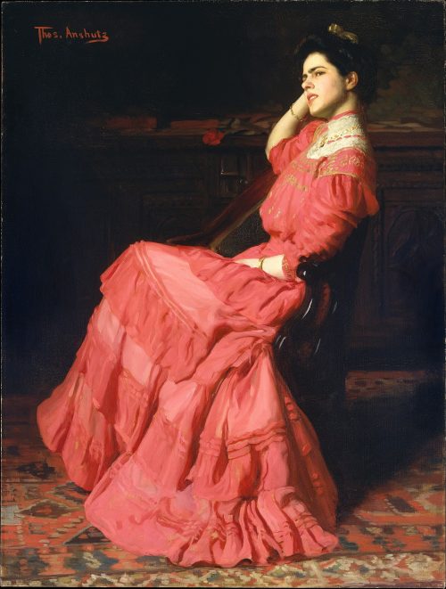 A Rose (1907) by Thomas Pollock Anshutz