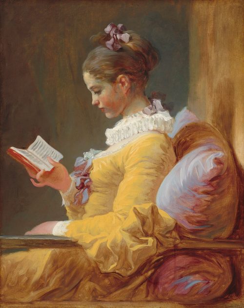 Young Girl Reading (1770) by Jean-Honoré Fragonard