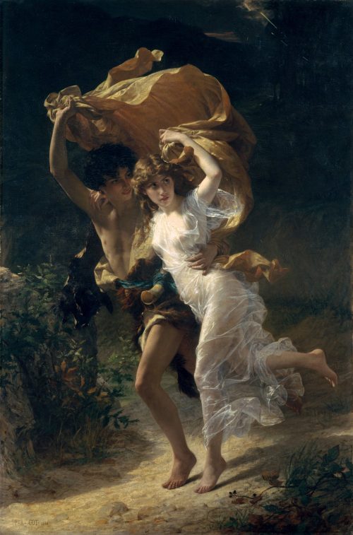 The Storm (1880) by Pierre Auguste Cot