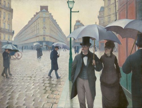 Paris Street; Rainy Day (1877) by Gustave Caillebotte