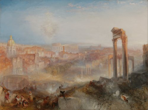 Modern Rome - Campo Vaccino (1839) by Joseph Mallord William Turner