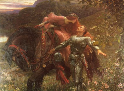 La Belle Dame sans Merci by Frank Bernard Dicksee
