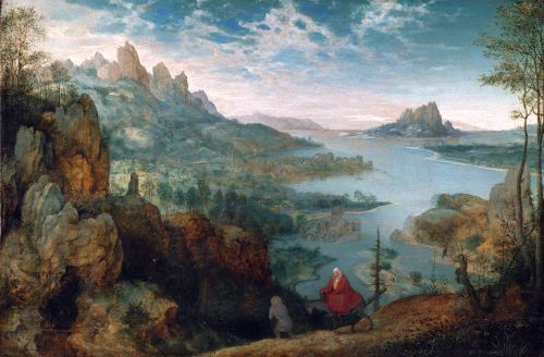 Landscape with the Flight into Egypt (1563) by Pieter Brueghel the Elder