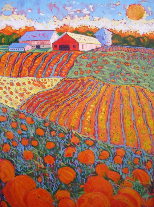 Pumpkin Hill Farm by Susan Hale