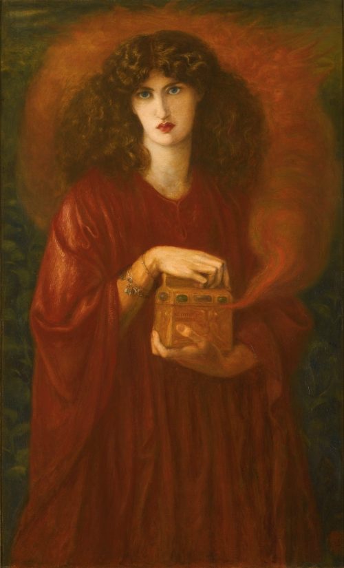 Pandora (1871) by Dante Gabriel Rossetti