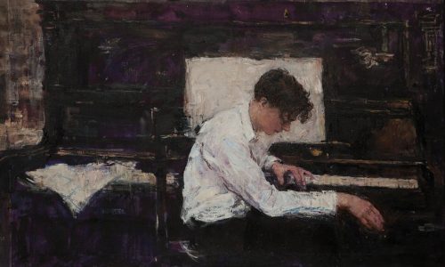 Glenn Gould by Valeria Lakrisenko