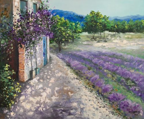 Lavender Field by ArtVysochynska