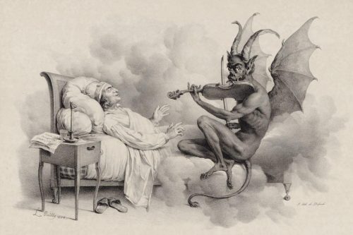 Il sogno di Tartini by Louis-Léopold Boilly