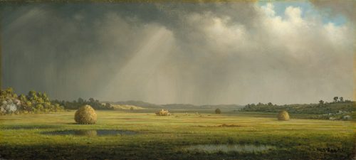 Newburyport Meadows (1876) by Martin Johnson Heade
