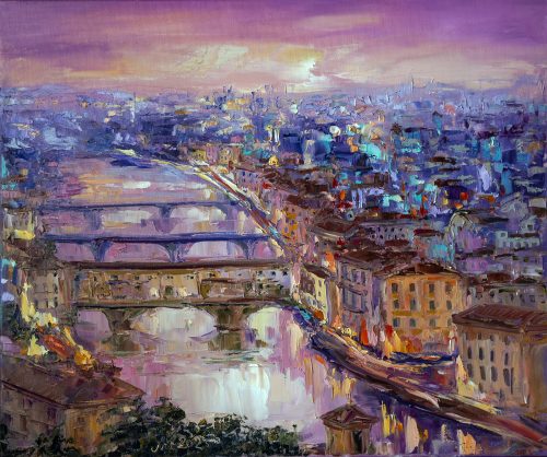 Night Florence by BoNatArt
