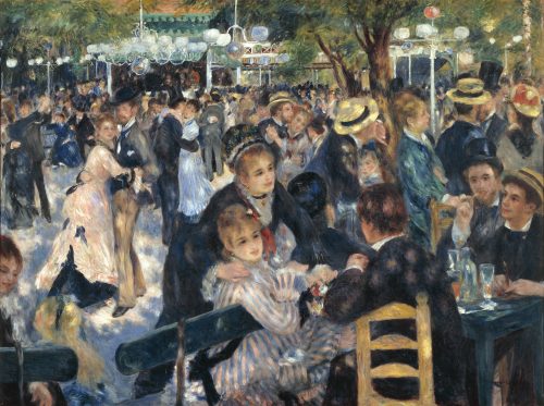 Bal du moulin de la Galette (1876) by Pierre-Auguste Renoir