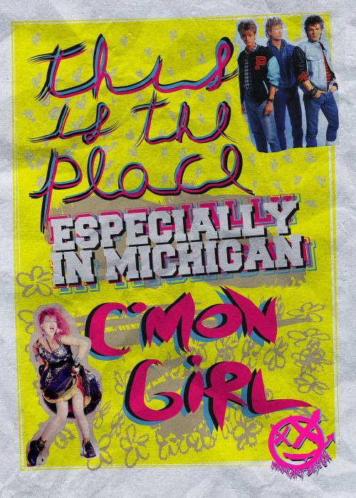 POSTER 80'S ART CONCEPT