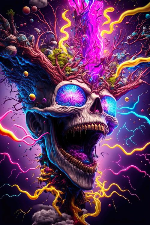 PSYSKULL #1 by Arnaud Druot