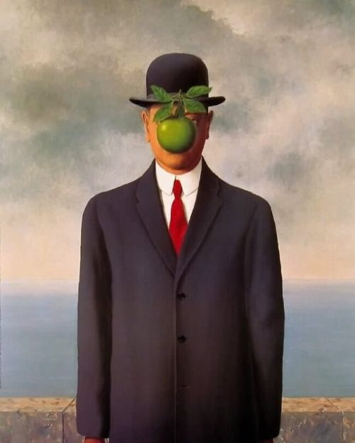 The Son of Man (1946) by Rene Magritte
