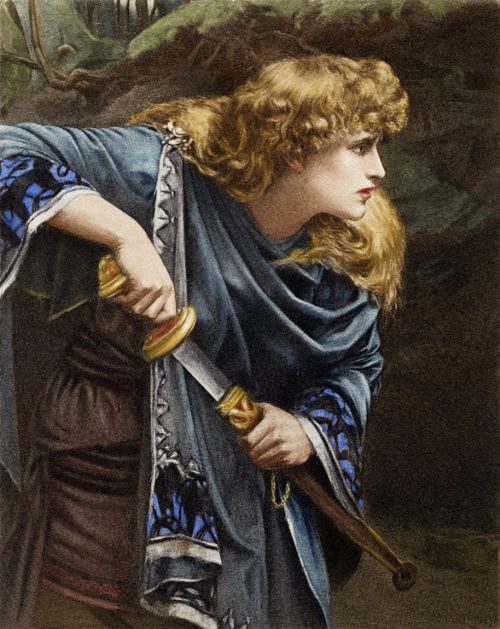 Imogen (1888) by Herbert Gustave Schmalz