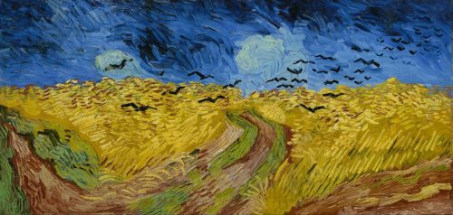 Wheatfield with crows (July 1890 - 1890) by Vincent van Gogh