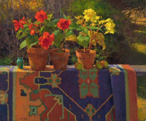 Begonias and Sunlight (2021) by Jim McVicker