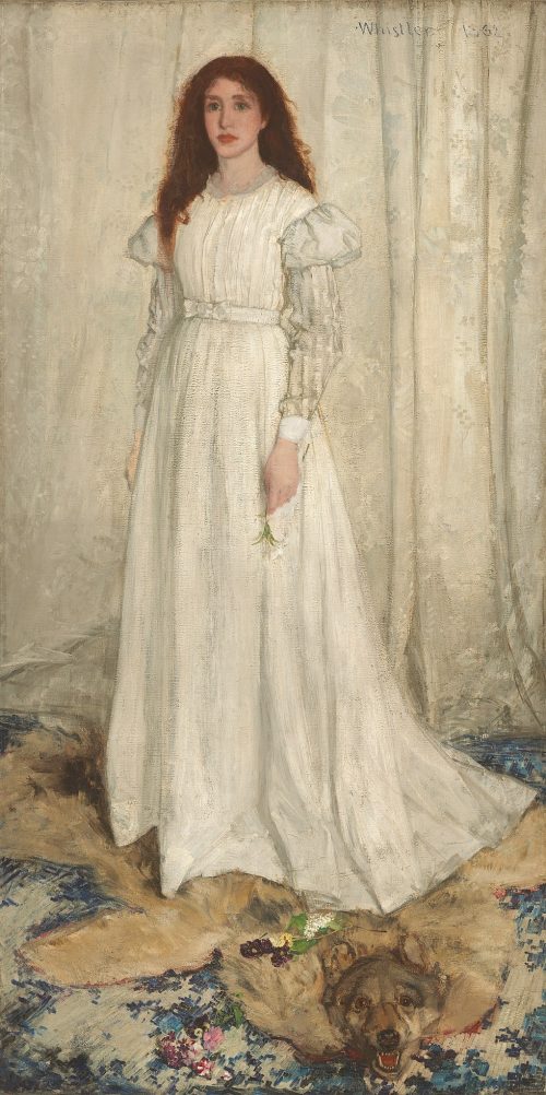 Symphony in White, No. 1: The White Girl (1862) by James McNeill Whistler