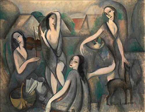 Young Girls by Marie Laurencin