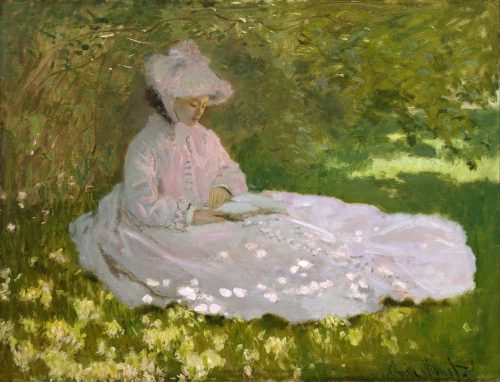 Springtime (1872) by Claude Monet