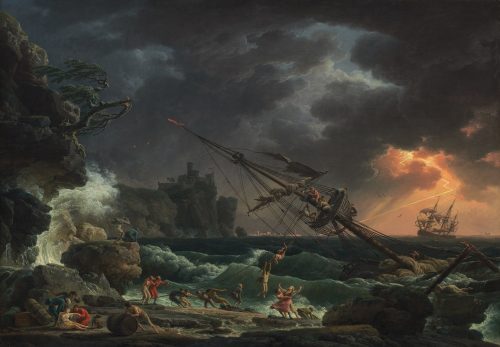 The Shipwreck (1772) by Joseph Vernet