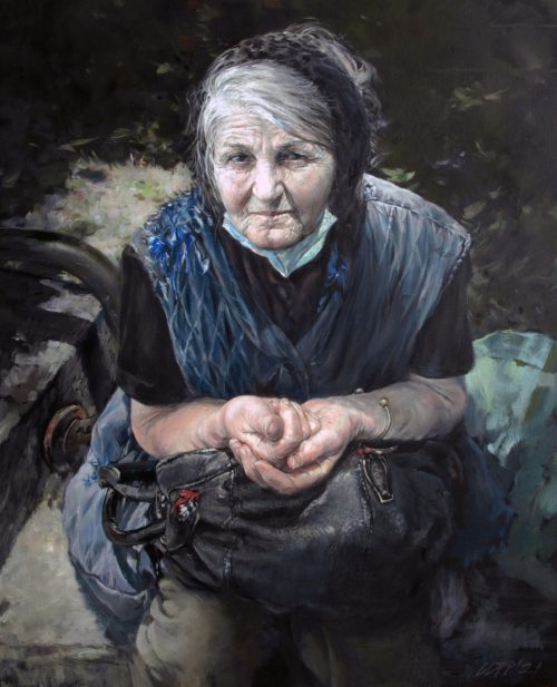 A Rest (2021) by Sylvia Stratieva