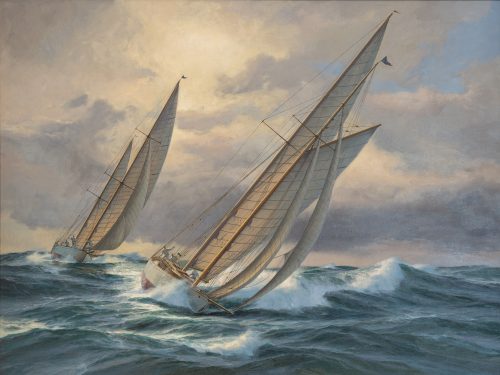 Crossing the Gulf Stream (2020) by Donald Demers