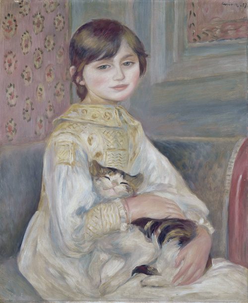 Julie Manet (1887) by Pierre-Auguste Renoir