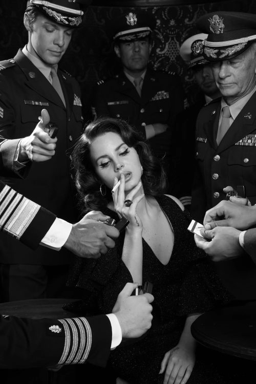 Beauty Lana Smoking by Timothy Saccenti