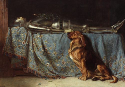 Requiescat (1888) by Briton Rivière