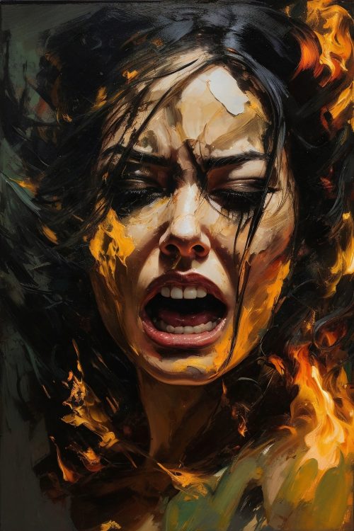Burning by Attila Máthé