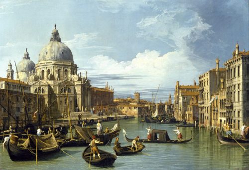 The Entrance to the Grand Canal, Venice (c. 1730) by Canaletto