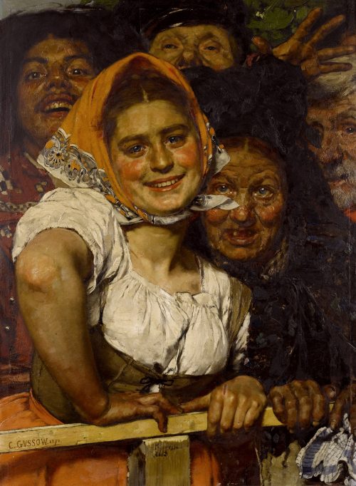 Renntag (1874) by Karl Gussow