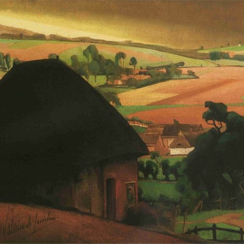 Farm in the Summer at Etikhove (1926) by Valerius de Saedeleer