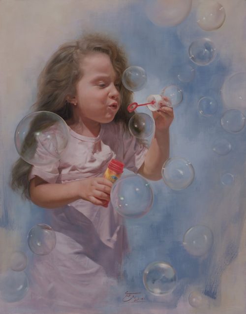 Childish Enjoyment by Arezou Nik-Ahd