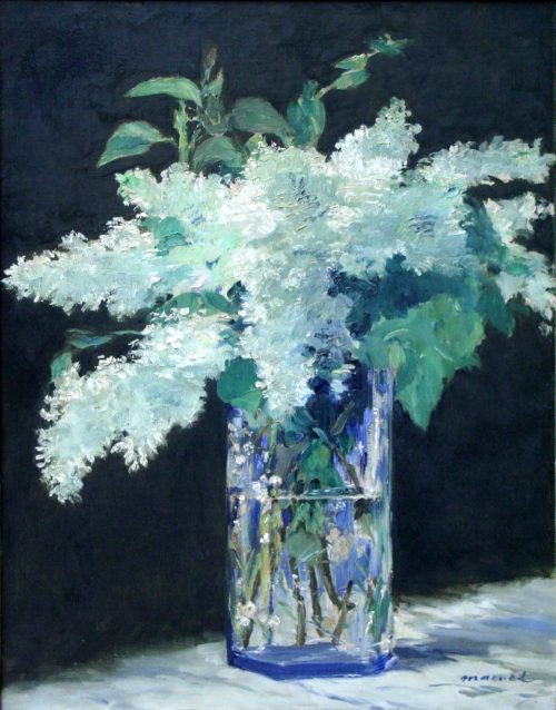 Still Life, Lilac Bouquet (1883) by Edouard Manet