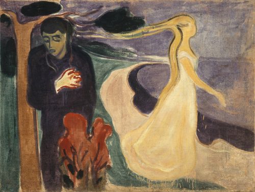 Separation (1896) by Edvard Munch