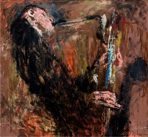 Gerry Mulligan (1960) LeRoy Neiman