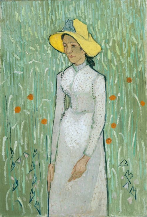 Girl in White (1890) by Vincent van Gogh