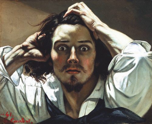 Le Désespéré by Gustave Courbet