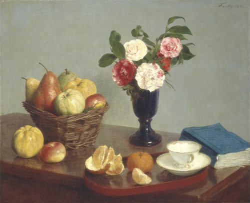 Still Life (1866) by Henri Fantin-Latour