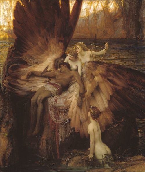 The Lament for Icarus (1898) by Herbert James Draper