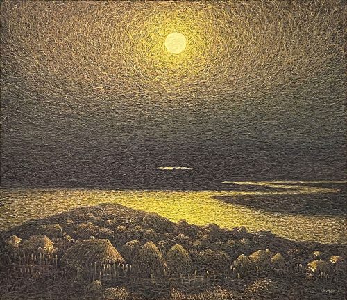 The Golden Night (1981) by Ivan Marchuk