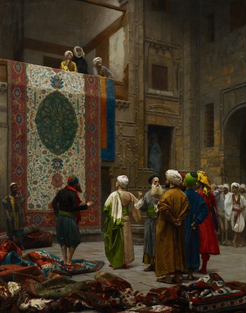 The Carpet Merchant (1887) by Jean-Léon Gérôme