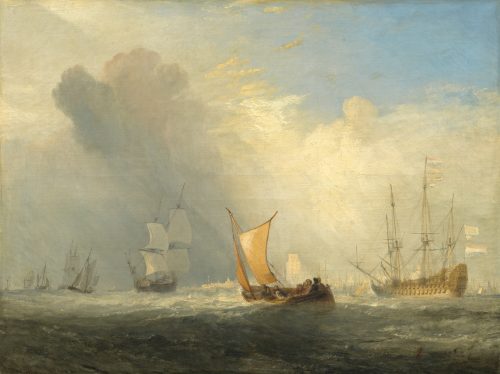 Rotterdam Ferry-Boat (1833) by Joseph Mallord William Turner