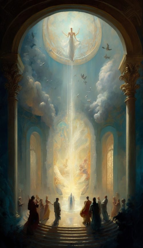 Light from Heaven (2023) by Nicolas Chammat