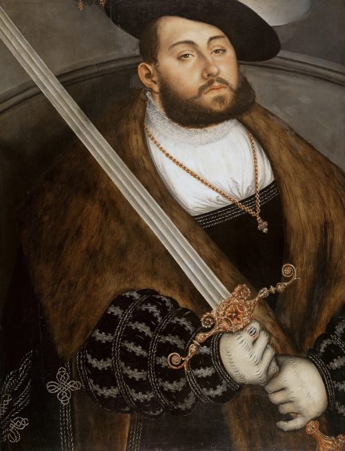 Portrait of Johann Friedrich I, the Magnanimous, Elector of Saxony (c.1535) by Lucas Cranach the Elder