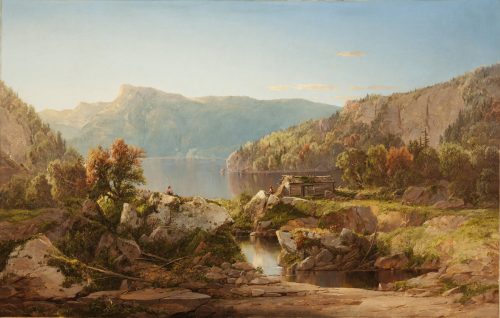 Autumn Morning on the Potomac (1860) by William Louis Sonntag